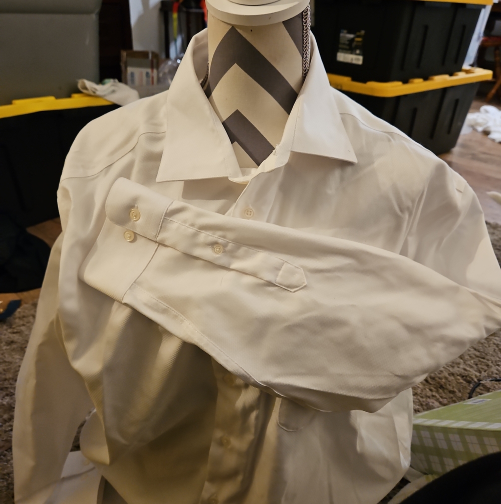 Pronto Uomo White Long Sleeve Dress Shirtk10